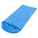 Outdoor Camping Single Sleeping Bag Waterproof Envelope Hooded Sleeping Pad Autumn Winter