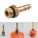 LAOTIE 6mm/10mm Outdoor Stove Burner Switching Valve Adapter For Stove Connect To LPG Cylinders