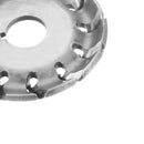 Drillpro 65mm Wood Carving Disc 12 Teeth 16mm Bore Wood Shaping Disc Grinder Disc for 100/115 Angle Grinder Woodworking Tool