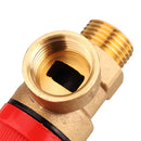 TMOK DN15 1/2'' 3Bar/6Bar Female Male Brass Pressure Relief  Valve Pressure Control Safety Valve Switch Pressure Regulator for Wall-Hanging Water Heater