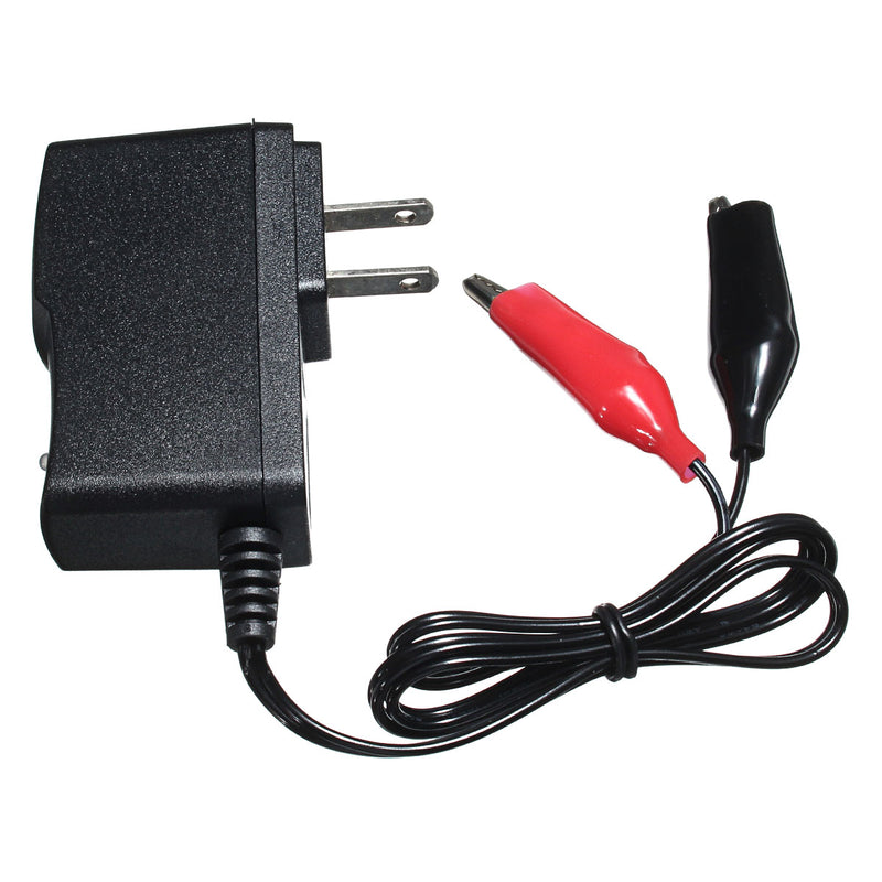 6V 1A 7Ah Sealed Lead Acid Rechargeable Car Battery Charger Adapter Output 7.5V