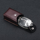 Anti-fatigue Progressive Multi-focus Reading Glasses Foldable Metal Frame Anti-blue Mini Vintage Reading Glasses