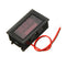 5pcs 12-60V ACID Red Lead Battery Capacity Voltmeter Indicator Charge Level Lead-acid LED Tester