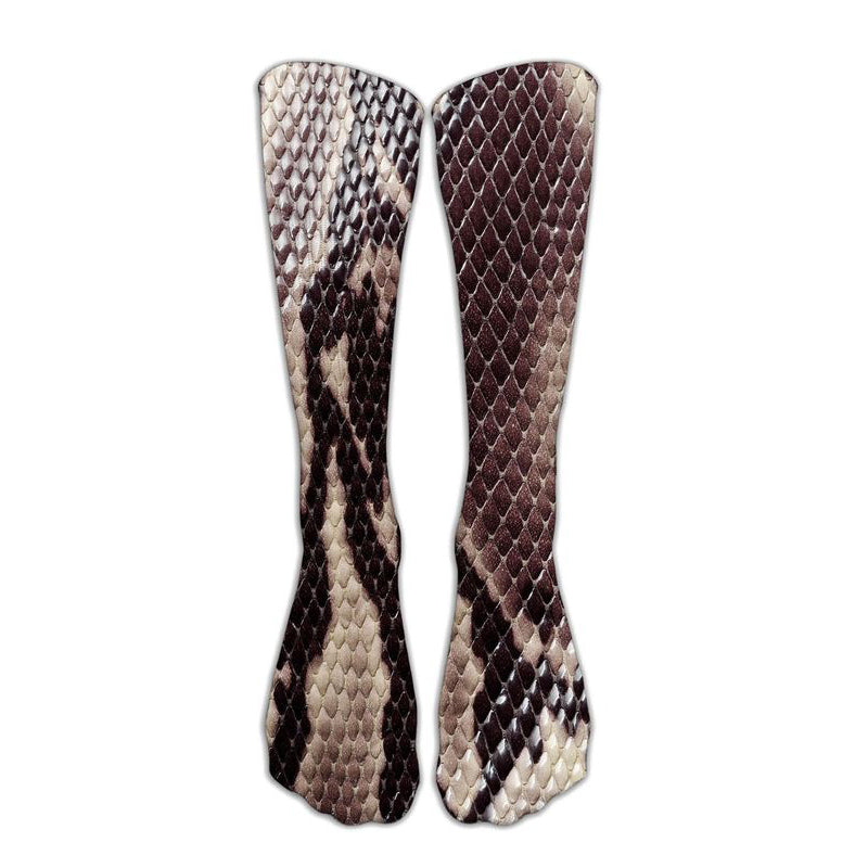 1Pair 3D Animals Print Sock Adult Thin 40cm Crew Long Socks Soft Casual Cute Cotton Socks Cosplay Tube Socks