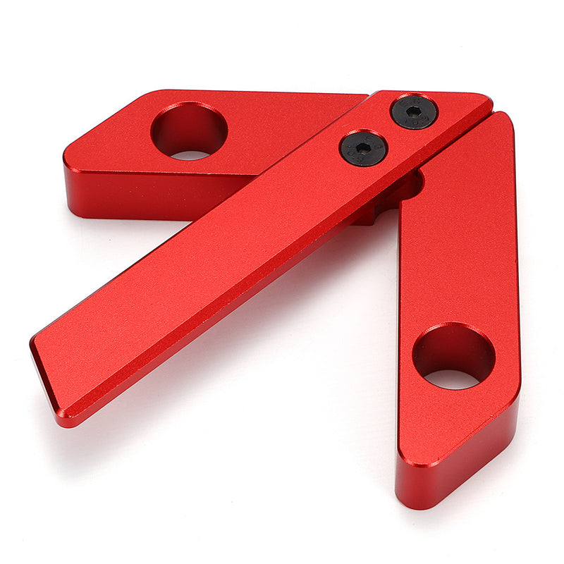 45/90 Degree Right Angle Line Gauge Carpenter Round Heart Ruler Gauge Woodworking Center Scriber