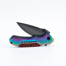 LAOTIE F81 210mm Stainless Steel Folding Knife Outdoor Survival Tools Kit Hiking Climbing Multifunctional Knife