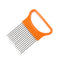 1 pcs Easy Cut Onion Holder Fork Stainless Steel Vegetable Slicer Tomato Cutter Metal Meat