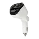 ACCNIC 12V/24V 120W Auto Car Charger Cigarette Lighter Adapter Dual USB intelligent output