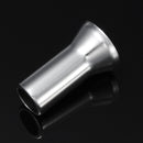 4 X TR414 Chrome Wheel Tyre Valve Caps Stem Covers 27mm 20mm Alloy Silver Set
