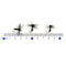 ZANLURE 10pcs/set 15mm Simulation Ant Lure Flying Fishing Lure Artificial Ants Baits With
