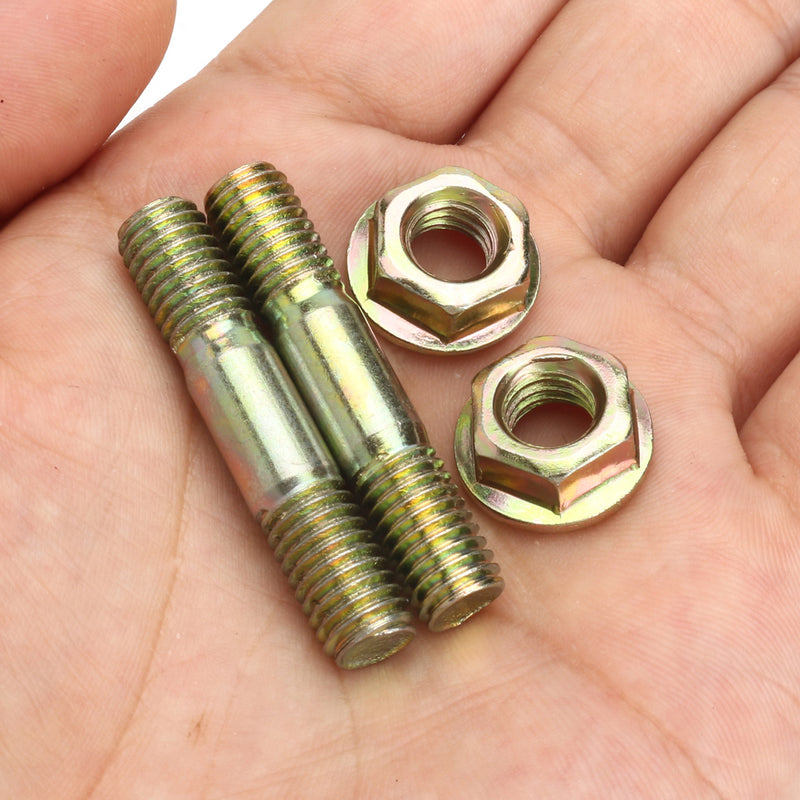 4Pcs Bar Nuts Studs Bolt for Baumr-Ag SX62 62cc Chainsaw Chain Saw