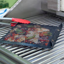 Outdoor Barbecue BBQ Non-Stick Mesh Grilling Bag Mat High Temperature Resistance Camping Picnic