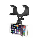 Universal Rear View Mirror Car Mount Phone Holder Bracket Cradle For 3.5-5.0'' Smart Phone