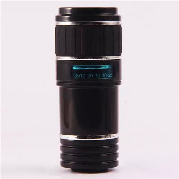 12X Universal Telephoto Lens Mobile Phone Optical Zoom Telescope Camera For iPhone Xiaomi Huawei