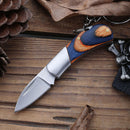 LAOTIE 85mm Stainless Steel Mini EDC Folding Blade Outdoor Survival Multifunctional Cutter Tools