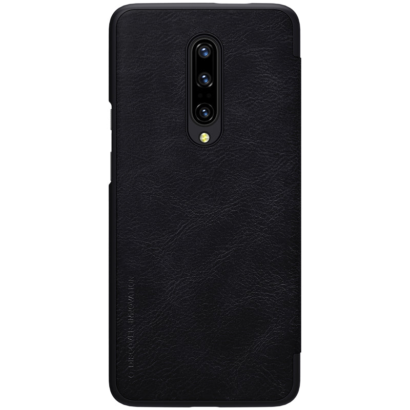 NILLKIN Flip Shockproof Card Slot Holder PU Leather Protective Case for OnePlus 7 Pro