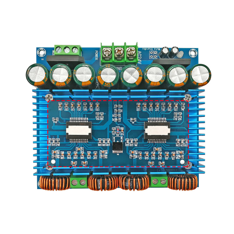 XH-M252 TDA8954TH Dual Chip D Digital Amplifier Board Audio Amplifier Board 420W*2