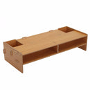 Home Office Desk PC Computer Monitor LCD TV Stand Riser Keyboard Shelf Plinth