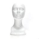 Styrofoam Mannequin Foam Head Model Glasses Hat Wig Display Stand