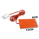 9x13cm Heater Pad Engine Block Hydraulic Tank Heating Plate O il Pan Sump & Plug
