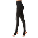 Women Sports Fitness Yoga Pants Knitting Slim Leggings Foot Tights M-3XXL Elastic Trousers