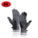 Winter Warm Outdoor Sports Gloves Fleece Windproof Non-slip Touch Screen Ski Riding Motorcycle Gloves Skiing Gloves
