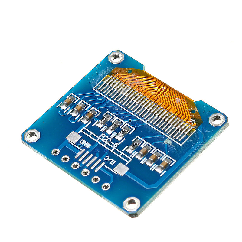 0.96 Inch 6Pin 12864 SPI Blue Yellow OLED Display Module For