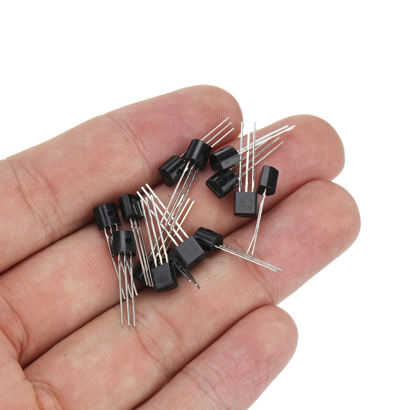 1000pcs BC547+BC557 Each 500pcs BC547B BC557B NPN PNP Transistor TO-92 Power Triode Transistor Kit Bag