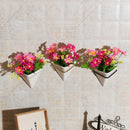 Wall Hanging Plant Flower Pot Succulent Ceramic Planter Stand Box Holder