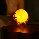 DecBest New 880ML Air Humidifier 3D Moon Lamp Diffuser Aroma Ultrasonic Humidifier Mist Purifier
