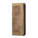 Caseme Canvas Magnetic Flip Bracket Wallet Protective Case For Samsung Galaxy S9 Plus