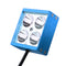 3inche 4LED DC12-24V 12W 2200LM Waterproof Motorcycle Front Bumper Lights Car Network Lights White Light