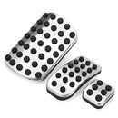 3Pcs Steel Car Gas Brake Pedal Pad Kit for Mercedes V-Class W447 W639 Vito Viano