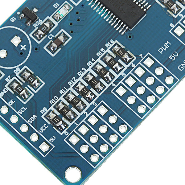 5pcs  16 Road PWM/Servo/Steering Gear Drive Plate Controller Module Robot IIC PCA9685