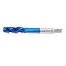 Drillpro 5Pcs M3-M8 Spiral Thread Screw Tap Drill Blue Nano Coated Machine Tap Metric Drill Bit Set