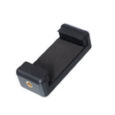 Silver 1.3m 3 Sections Adjustable Aluminum Alloy Tripod Phone Holder With Phone Clip For iPhone Samsung Huawei Xiaomi