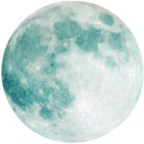 30cm Earth Globe Moon Wall Sticker Removable Glow In The Dark Luminous Stickers Home Decor