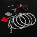 Xenon Headlight 3528 LED Angel Eyes Halo Rings Kit For BMW E60 E39 E90 E46 E38