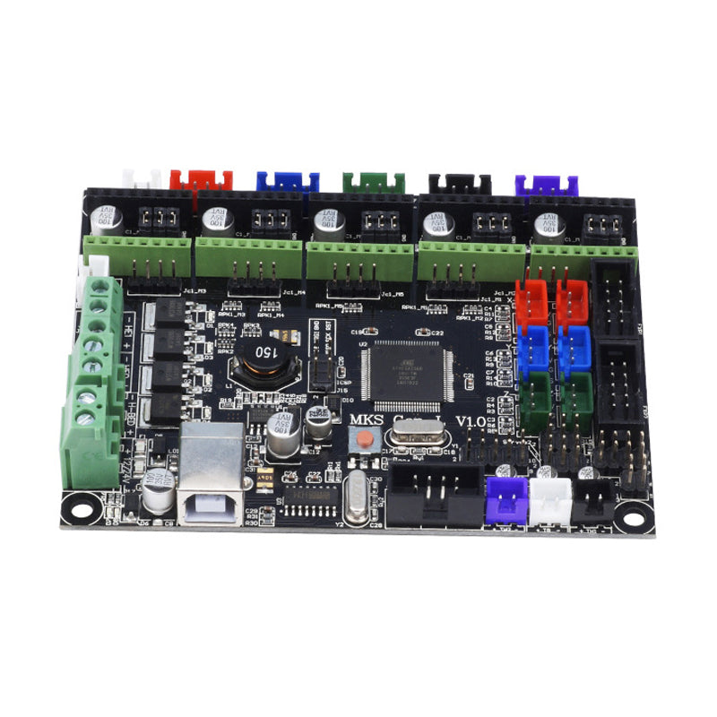 MKS Gen-L Mainboard+MINI12864 RGB Backlight LCD Display DIY Kit Support Marlin for Reprap 3D Printer