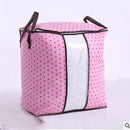Honana HN-0828 Portable Clothes Storage Bag Non-woven Quilt Bag Pillow Blanket Closet Organizer