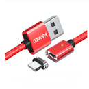 FONKEN 3A Type C Magnetic Quick Charging  Data Cable For Oneplus 7 HUAWEI P30 XIAOMI MI9 S10 S10+