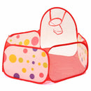 80x90x56mm Portable Ball Shooting Tent With Basket Kids Indoor Outdoor Playing Game Tent