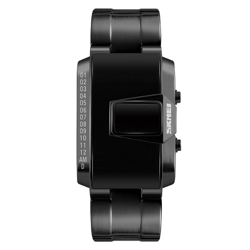 SKMEI 1179 LED Watch Fashion Alloy Case Swimming Men Sport Digital Watch