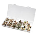 Suleve MXZN9 220Pcs Mixed Steel Rivet Nut Rivnuts Blindnuts Nutserts M3-M10 Nut Insert Rivet Assortment Kits