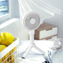 WSKEN 2 In 1 USB Handheld Desktop Fan 40 Rotatable 3 Modes Wind Speed Frame Phone Holder Cooling Fan from xiaomi youpin