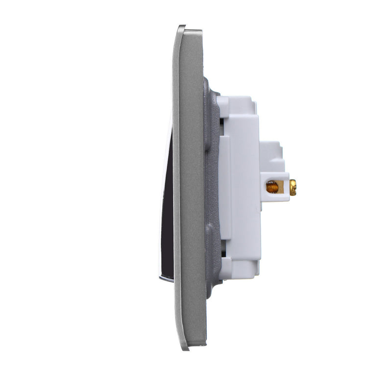 AC 110~250V LED Light Control Wall Mount Light Switch With Two/Three Pole Socket