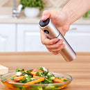 KCASA Kitchen Oil Spray Empty Bottle Vinegar Bottle Oil Dispense Seasoning Vinegar Bottle Soy Sauce Bottle Salad Bbq Cooking Glass Oil Sprayer