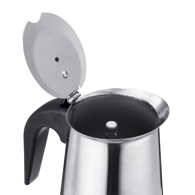 220V 500W 450ml Portable Coffee Espresso Pot Maker & Electric Stove Home Kitchen Tools