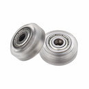 10pcs Transparent Pulley Wheel with 625zz Double Bearing for V-slot 3D Printer
