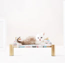 Cat Hammock Four Corner Cat Litter Removable Cat Hammock Supplies Pet Pad Hanging Bed